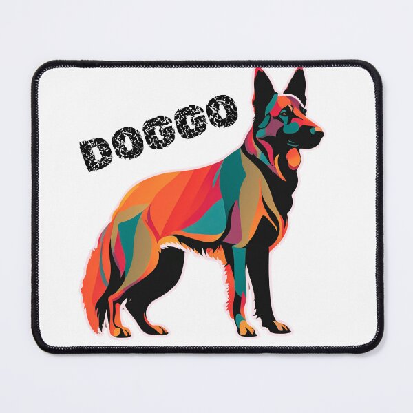 Item preview, Colorful dog design designed and sold by amaturka.