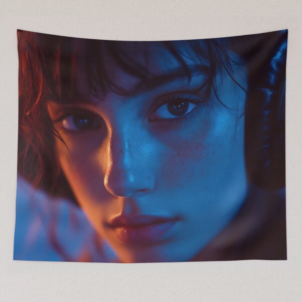 Item preview, Listening to beats in vibrant light designed and sold by anytka.