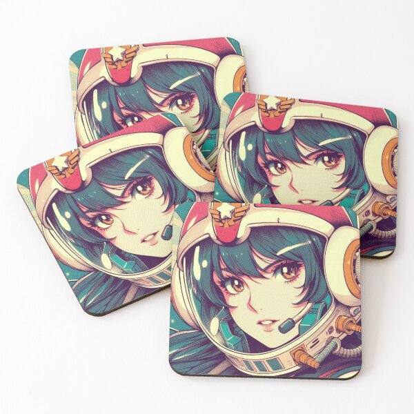 Item preview, Retro astro girl designed and sold by Creativnani.