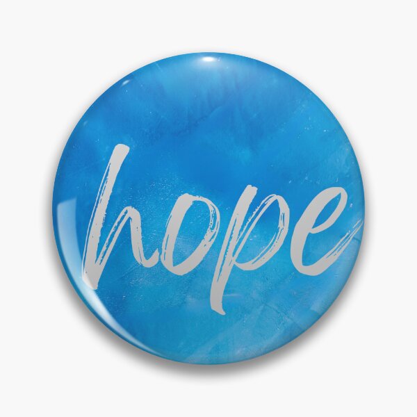 Item preview, "Hope" Blue Abstract Print designed and sold by FABOArt.