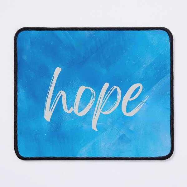 Item preview, "Hope" Blue Abstract Print designed and sold by FABOArt.