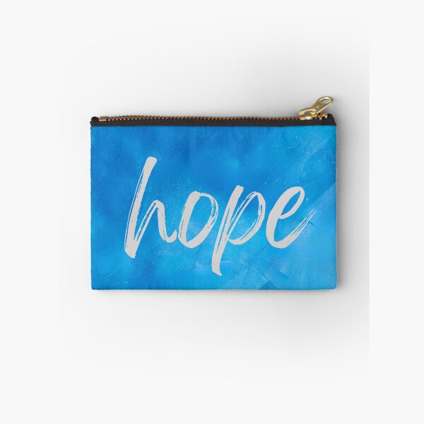 Item preview, "Hope" Blue Abstract Print designed and sold by FABOArt.