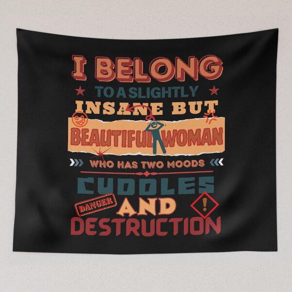 Item preview, My Insane But Beautiful Woman designed and sold by Eranthe Bernardo.