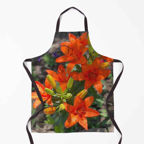 Item preview, Group of Orange Lilies designed and sold by Allison's Painting Studio.