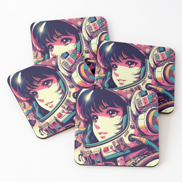 Item preview, Astro retro girl designed and sold by Creativnani.