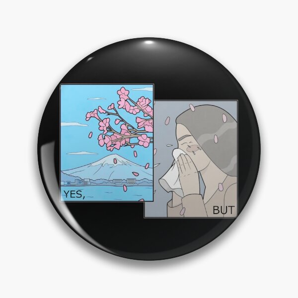 Item preview, Yes, But.. Cherry Blossom designed and sold by HeadOut.