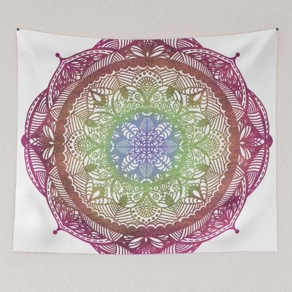 Item preview, Energy Unfolding Mandala designed and sold by Girl-meets-joy.