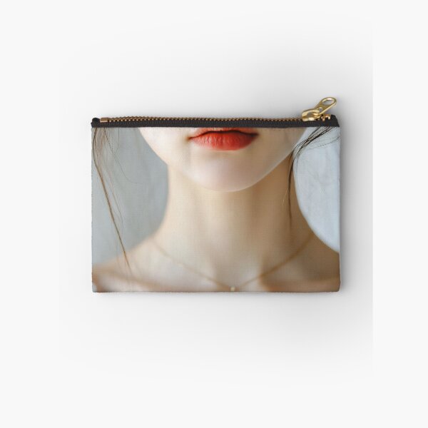 Item preview, Close-up of a woman’s lips and neck designed and sold by anytka.