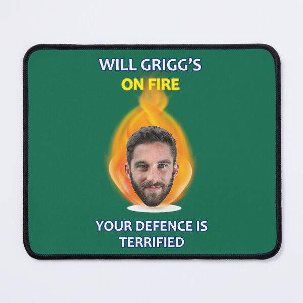 Item preview, Will Grigg's on Fire Your Defence is Terrified designed and sold by KookyCool.