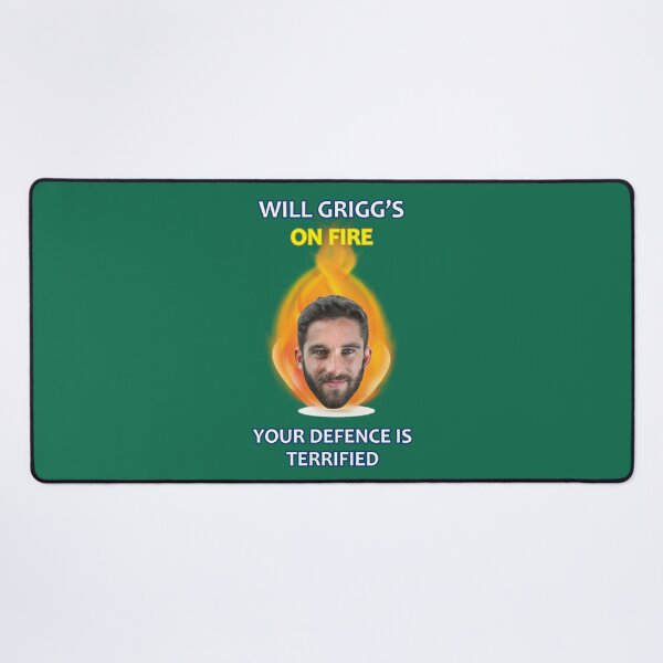Item preview, Will Grigg's on Fire Your Defence is Terrified designed and sold by KookyCool.