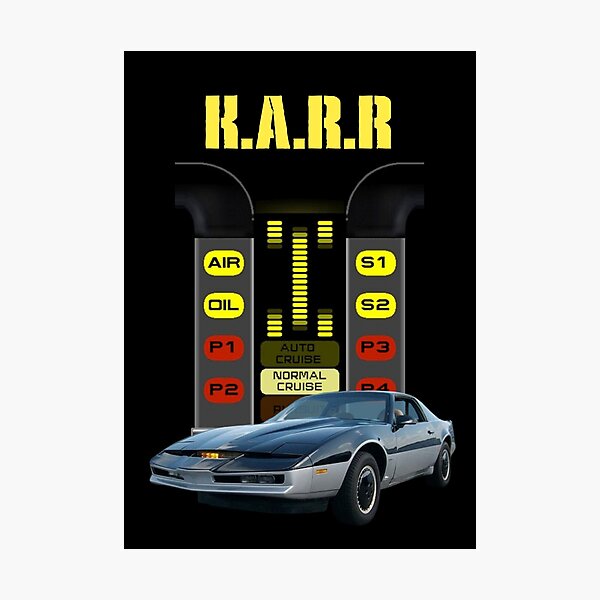 Item preview, K.A.R.R Knight Rider  designed and sold by Toons4u.