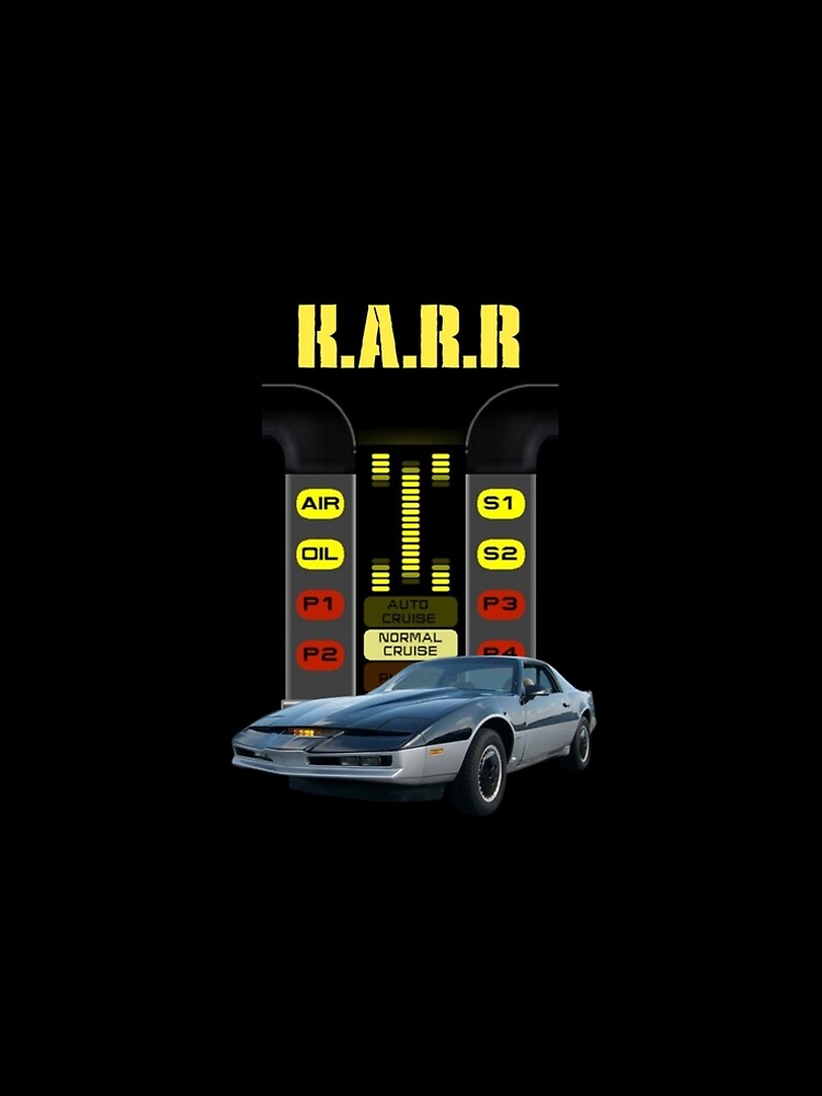 Thumbnail 5 of 5, A-Line Dress, K.A.R.R Knight Rider designed and sold by Toons4u.