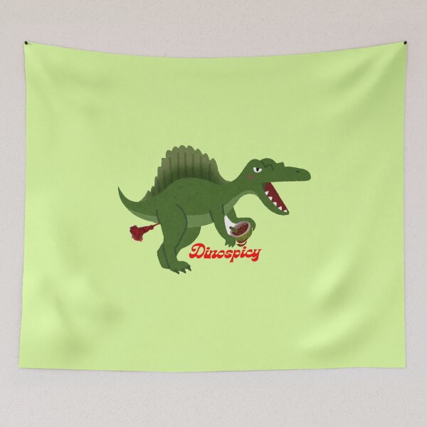 Item preview,  Dinospicy – Funny Spicy Dinosaur Illustration designed and sold by Design by Anthony .