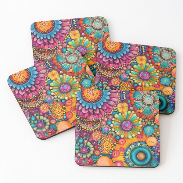 Item preview, Vibrant floral patterns shine designed and sold by anytka.