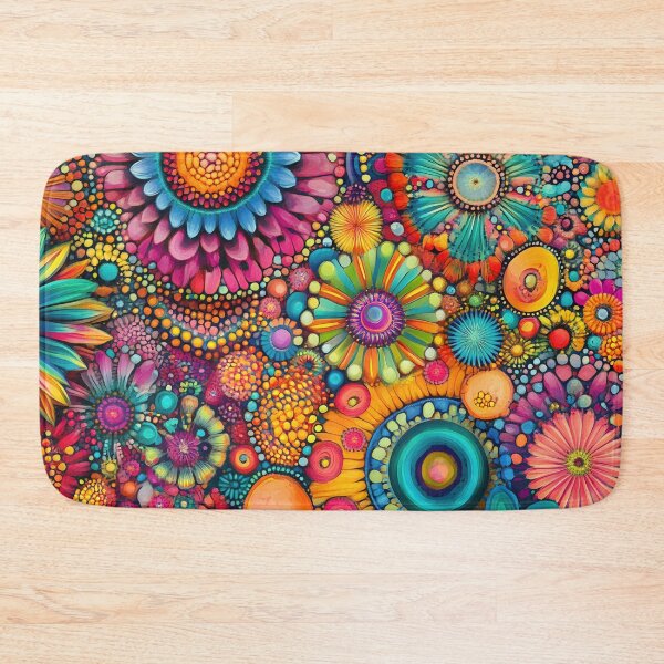 Item preview, Vibrant floral patterns shine designed and sold by anytka.