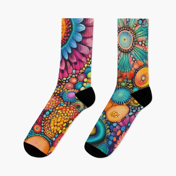 Item preview, Vibrant floral patterns shine designed and sold by anytka.