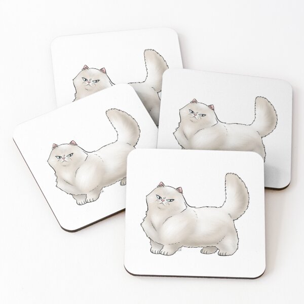 Item preview, Cat - Himalayan - Narrow-eyed White designed and sold by Jennifer Stolzer.