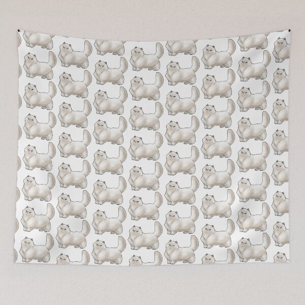 Item preview, Cat - Himalayan - Narrow-eyed White designed and sold by Jennifer Stolzer.