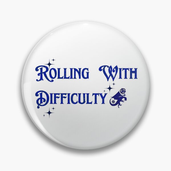 Item preview, Rolling With Difficulty designed and sold by WeebStoreTees.