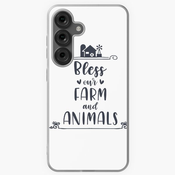 Item preview, Bless Our Farm and Animals - Farm Life Design designed and sold by Northwest Fish and Fowl.