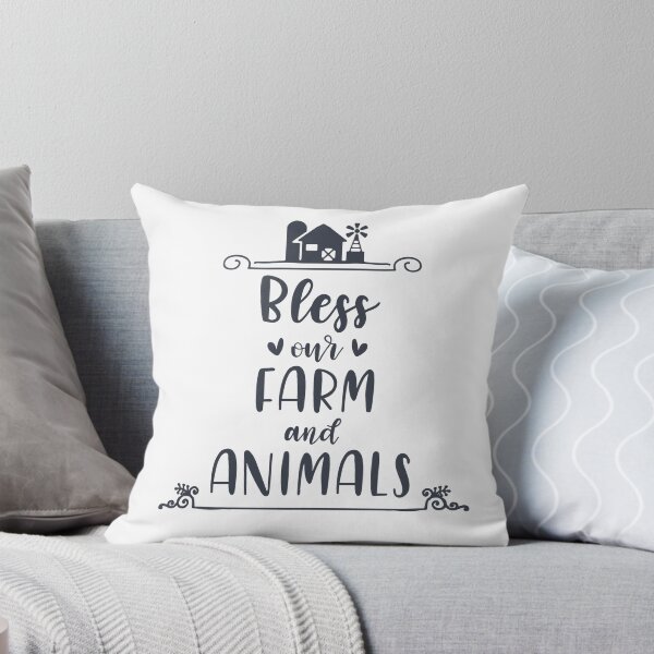 Item preview, Bless Our Farm and Animals - Farm Life Design designed and sold by Northwest Fish and Fowl.