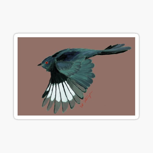 Item preview, Phainopeplas Black Bird designed and sold by undertowillus.