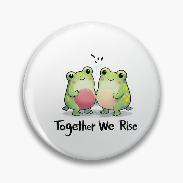 Item preview,  Frogs Friendship Together We Rise designed and sold by Mr-wow.