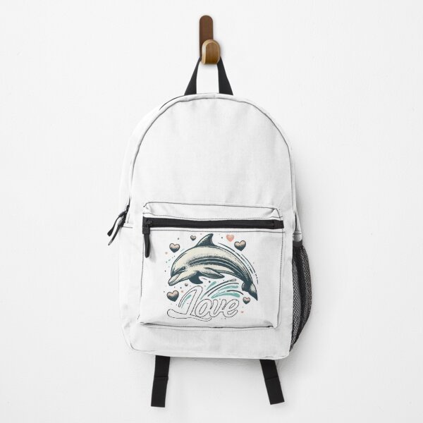 Item preview, Dolphin Love Valentines Day Vintage designed and sold by TomFrontierArt.