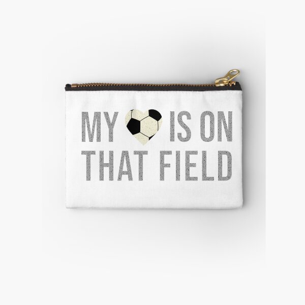 Item preview, My Heart is on the Field – Proud Soccer Parent Design designed and sold by DivaDoodle.