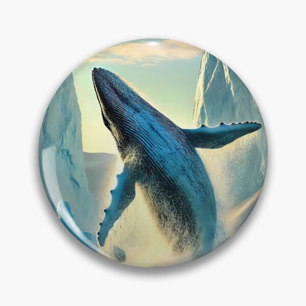 Item preview, Mystical Humpback Whale Arctic Legends designed and sold by MyArtworkStudio.
