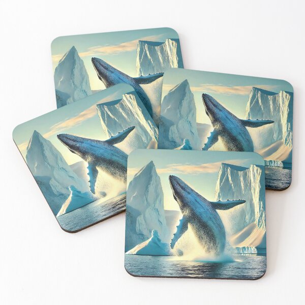Item preview, Mystical Humpback Whale Arctic Legends designed and sold by MyArtworkStudio.