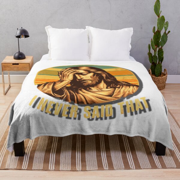 Item preview, i never said that Jesus designed and sold by amaturka.