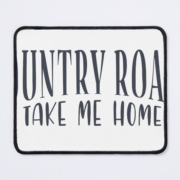 Item preview, Country Roads Take Me Home - Rustic Country Design designed and sold by Northwest Fish and Fowl.