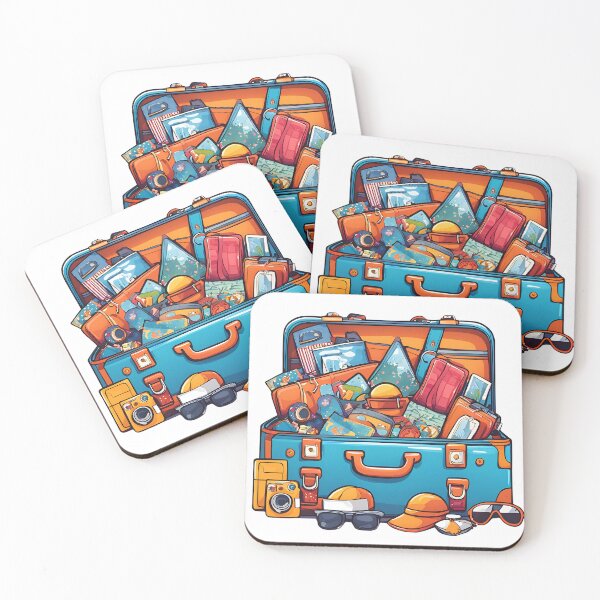 Item preview, Your bags are packed! Time to explore the world. designed and sold by ChenEngEng.