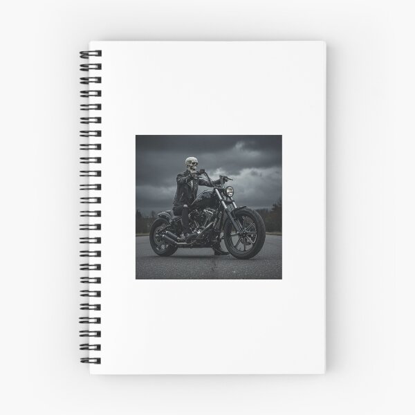 Item preview, Skeleton biker designed and sold by Helen Enchanted Designs .