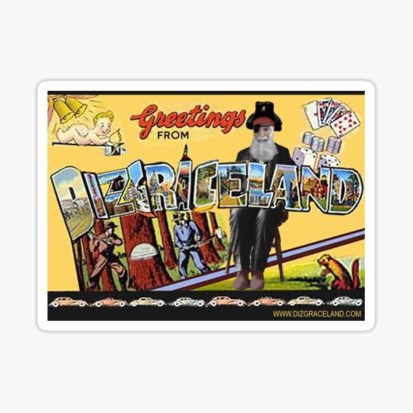 Item preview, Greetings from Dizgraceland designed and sold by Dizgraceland.
