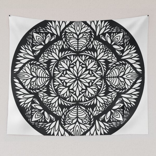 Item preview, Love is the Answer Mandala designed and sold by Girl-meets-joy.