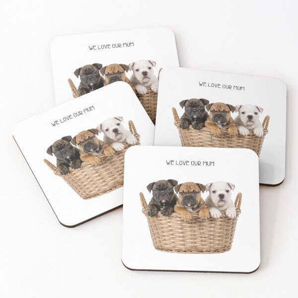 Aperçu de l'œuvre Bouledogue - Adorables chiots créée et vendue par MasonsTshirts.