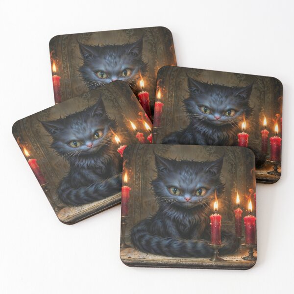 Item preview, Witchcraft Cat designed and sold by AliceWhiteDF.