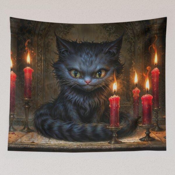 Item preview, Witchcraft Cat designed and sold by AliceWhiteDF.