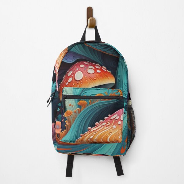 Item preview, Psychedelic Mushroom Wonderland designed and sold by Harmonic_Layers.