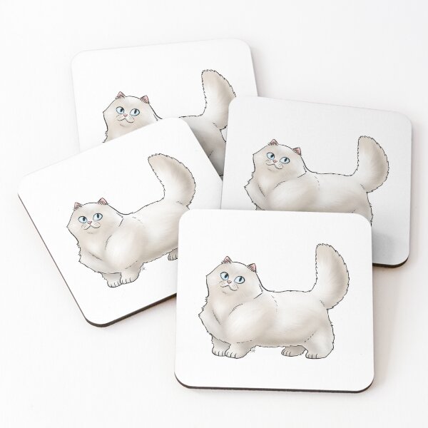 Item preview, Cat - Himalayan - Wide-eyed White designed and sold by Jennifer Stolzer.