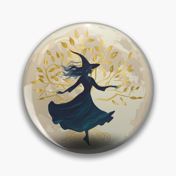 Item preview, Witch on the moon designed and sold by MomentumbyOla.