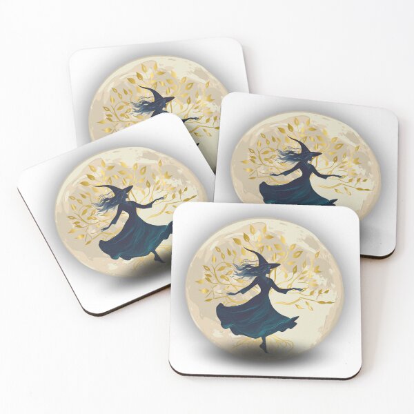 Item preview, Witch on the moon designed and sold by MomentumbyOla.