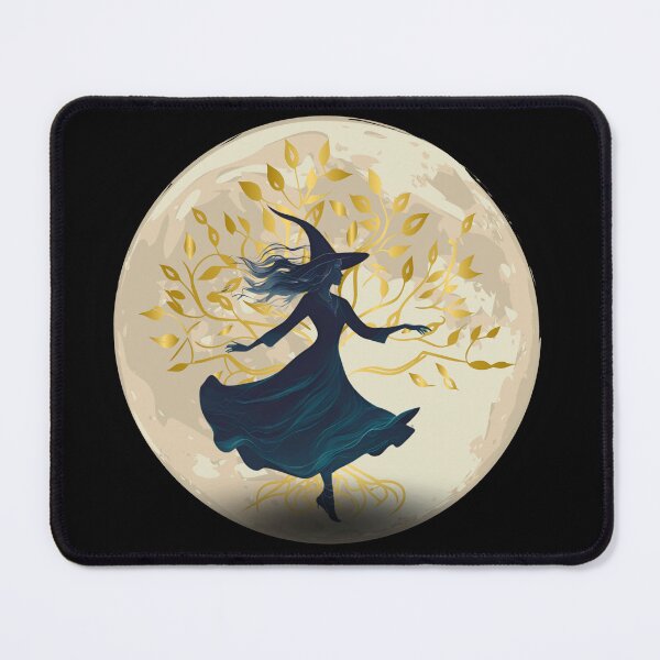 Item preview, Witch on the moon designed and sold by MomentumbyOla.