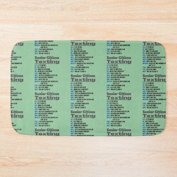 Item preview, Senior Citizens Texting-Fun, Novelty Birthday Gift designed and sold by Old Age Ain't For Sissies!.