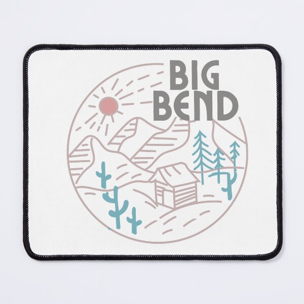 Item preview, Big Bend National State Park Classic Doodle T-shirt Sticker designed and sold by ThinkNature!.