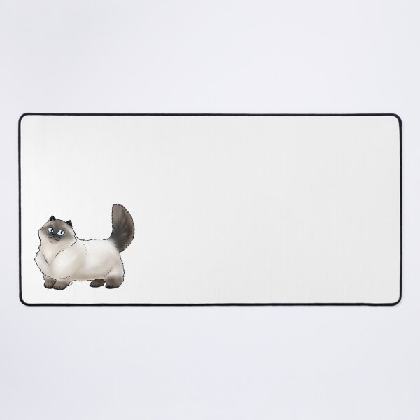 Item preview, Cat - Himalayan - Wide-eyed Smoke designed and sold by Jennifer Stolzer.