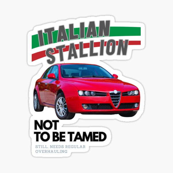 Item preview, Alfa Italian Stallion designed and sold by henryvaltonen.