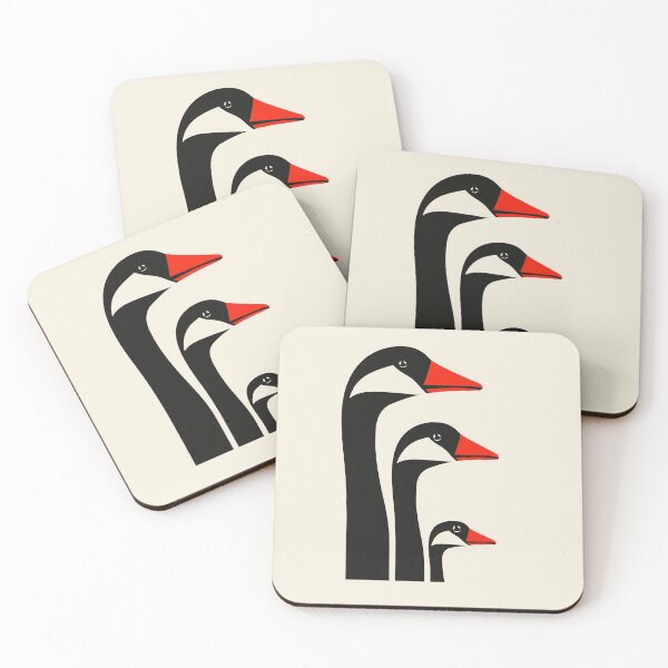 Item preview, Minimalist Goose Trio designed and sold by Liededrom..